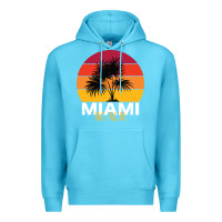 Ocean Blue Miami Beach Premium Hoodie - Bettercallsaul