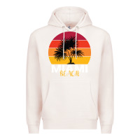 Pale Pink Miami Beach Premium Hoodie - Bettercallsaul