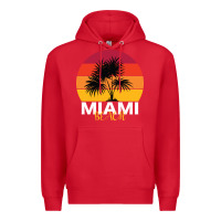 Red Miami Beach Premium Hoodie - Bettercallsaul