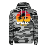 Slate Camo Miami Beach Premium Hoodie - Bettercallsaul