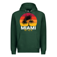 Sports Green Miami Beach Premium Hoodie - Bettercallsaul