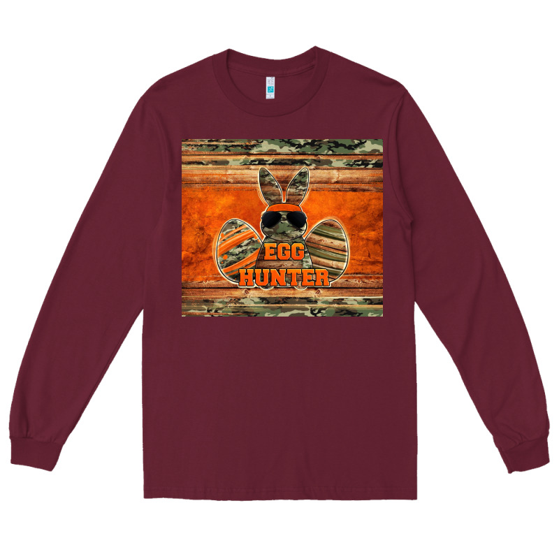 Easter Egg Hunter Boys Long Sleeve Tee by Jasminsmagicworld | Teevron