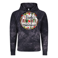 Cloud Black christmas santas favorite phlebotomist light Vintage Hoodie - AdoDesignShop