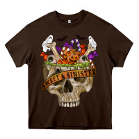 Chocolate Brown sweet & sinister Heavy Core Tee - RanaPortraitStore