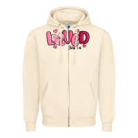 Sandshell valentine's day loved john 3 16 Zipper Hoodie - MaliasSmallBusiness
