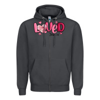 Smoke valentine's day loved john 3 16 Zipper Hoodie - MaliasSmallBusiness