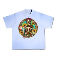 Grape Ice western skeleton coffee sunflowers Urban Heavy Tee - Artiststas