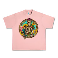 Salmon western skeleton coffee sunflowers Urban Heavy Tee - Artiststas