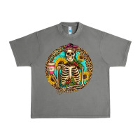 Tornado western skeleton coffee sunflowers Urban Heavy Tee - Artiststas