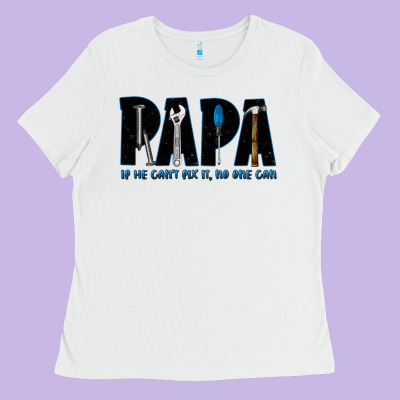 If He Can't Fix It No One Can Ladies Tee Designed By Jahusdesignshop