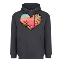 Smoke valentine s day colorful heart Heavyweight Hoodie - LillyAllenDesigns