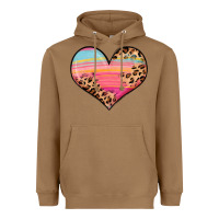 Toasted Coconut valentine s day colorful heart Heavyweight Hoodie - LillyAllenDesigns