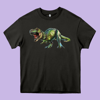 Heavy Core Tee t rex dinosaur