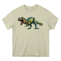 Mossy t rex dinosaur Heavy Core Tee - RanaPortraitStore