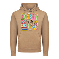 Vintage Coffee hooray for the last day black Vintage Hoodie - JahusDesignShop