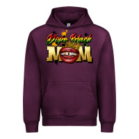 Mauve Wine black mom Urban Hoodie - CowGirlArtShop