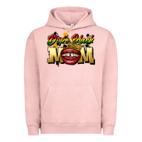 Pigment Salmon black mom Urban Hoodie - CowGirlArtShop