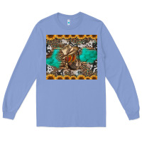 Colony Blue western boots and sunflowers tumbler Long Sleeve Tee - Jasminsmagicworld