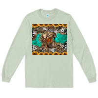Matcha western boots and sunflowers tumbler Long Sleeve Tee - Jasminsmagicworld