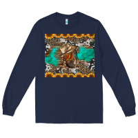 Navy western boots and sunflowers tumbler Long Sleeve Tee - Jasminsmagicworld