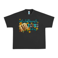 Pigment Black only talking to jesus today Urban Heavy Tee - AdoDesignShop