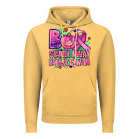 Vintage Mustard halloween boo with cancer ribbon breast cancer sca Vintage Hoodie - AdoDesignShop