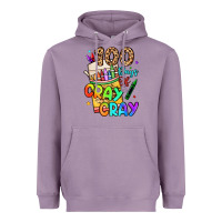 Lavender 100 days of cray cray Heavyweight Hoodie - LillyAllenDesigns