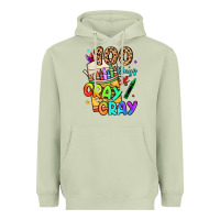 Matcha 100 days of cray cray Heavyweight Hoodie - LillyAllenDesigns