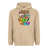 Mushroom 100 days of cray cray Heavyweight Hoodie - LillyAllenDesigns