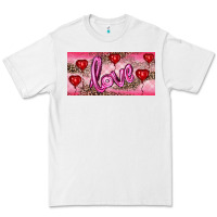 White Valentine's Day Love Balloon Heart Balloons Premium Tee - RanaPortraitStore