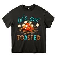 Asphalt lets get toasted Heavy Core Tee - texasbilliewilder
