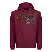 Burgundy school leavers the one where i was in lockdown 2020 Premium Hoodie - Bettercallsaul