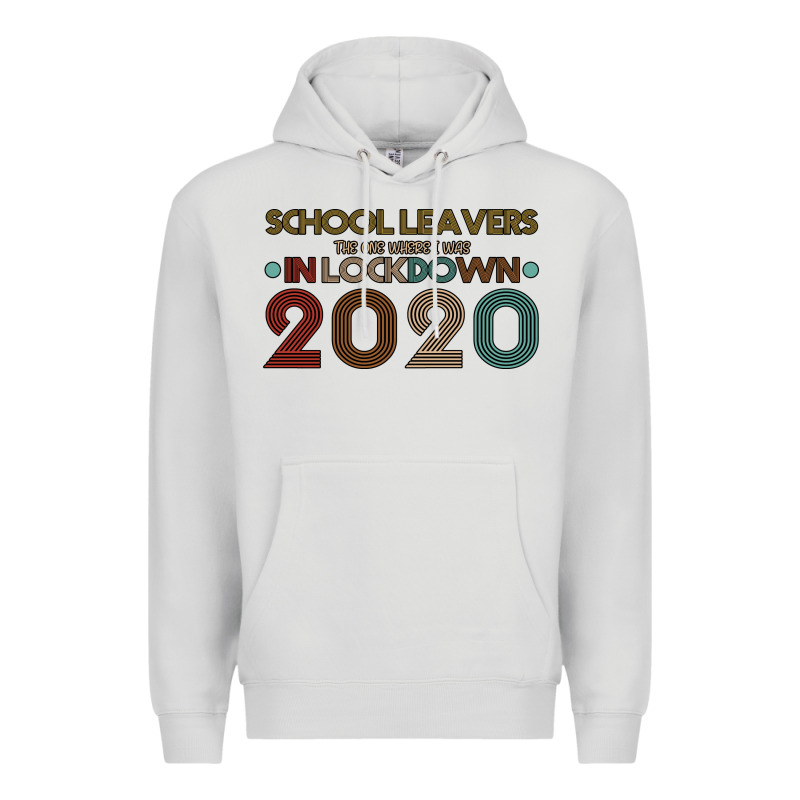 School Leavers The One Where I Was In Lockdown 2020 Premium Hoodie by Bettercallsaul | Teevron