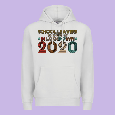 School Leavers The One Where I Was In Lockdown 2020 Premium Hoodie Designed By Bettercallsaul