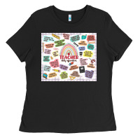 Black teacher daily affirmations Ladies Tee - MaliasSmallBusiness