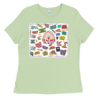 Matcha teacher daily affirmations Ladies Tee - MaliasSmallBusiness