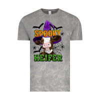 Cloud Rock Spooky heifer halloween Vintage Tee - Artiststas