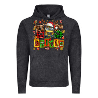 Vintage Black bus driver chrıstmas Vintage Hoodie - AdoDesignShop