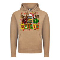 Vintage Coffee bus driver chrıstmas Vintage Hoodie - AdoDesignShop