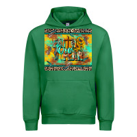 Emerald faith over fear Urban Hoodie - CowGirlArtShop