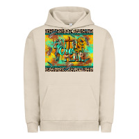 Pigment French Oak faith over fear Urban Hoodie - CowGirlArtShop