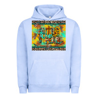 Pigment Grape Ice faith over fear Urban Hoodie - CowGirlArtShop