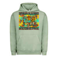 Pigment Oil Green faith over fear Urban Hoodie - CowGirlArtShop