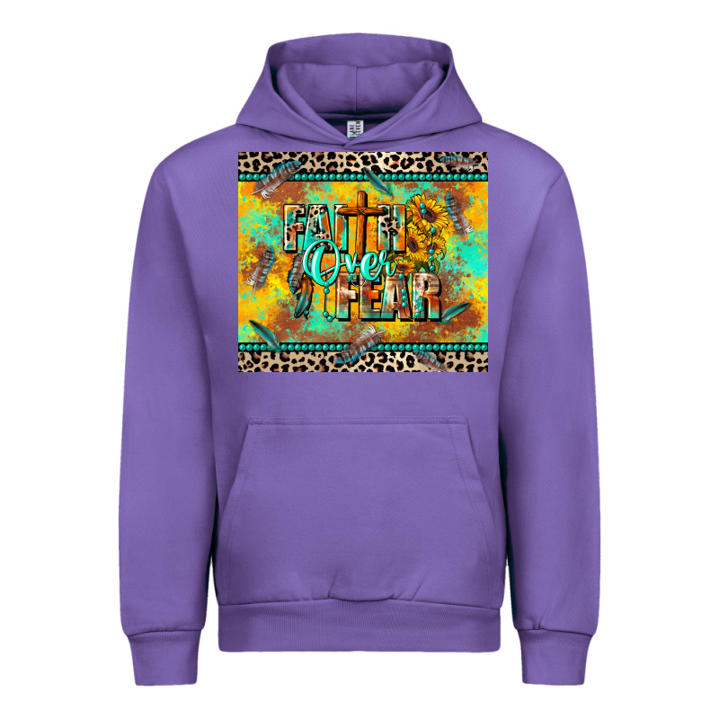 Faith Over Fear Urban Hoodie by CowGirlArtShop | Teevron