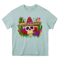 Arona mexican skull Heavy Core Tee - Zillion Design Studio