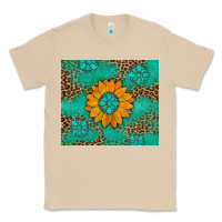 Mushroom Sunflower Gemstone Leopard Classic Tee - Artiststas