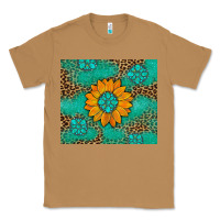 Toasted Coconut Sunflower Gemstone Leopard Classic Tee - Artiststas