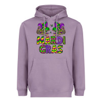 Lavender mardi gras Heavyweight Hoodie - LillyAllenDesigns