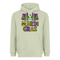 Matcha mardi gras Heavyweight Hoodie - LillyAllenDesigns