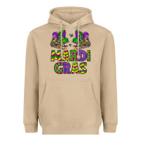 Mushroom mardi gras Heavyweight Hoodie - LillyAllenDesigns